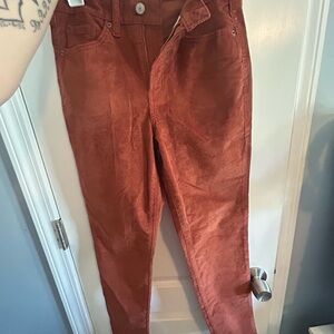 Old Navy Women's Straight Leg Jeans - Rust